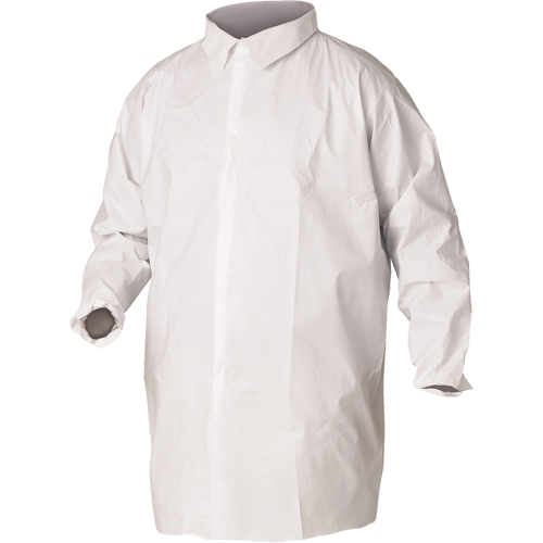 KleenGuard A20 Lab Coats, SMS, White, Large Toolneeds Inc.