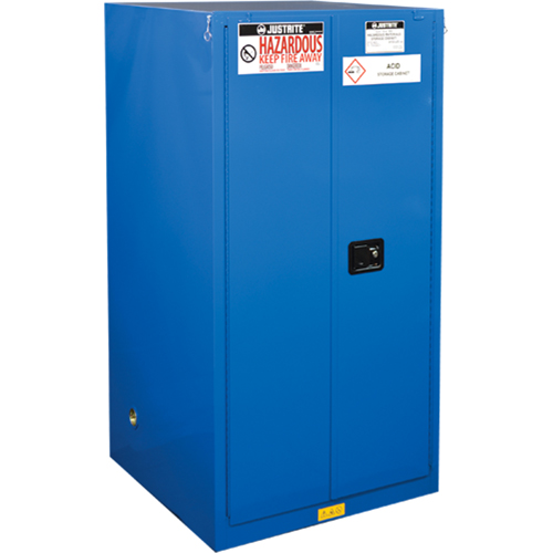 ChemCor&reg; Lined Hazardous Material Safety Cabinets, 60 gal., 34" x 65" x 34" Toolneeds Inc.