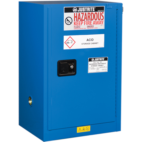 Armoires compactes doubl&eacute;es pour rangement de mati&egrave;res dangereuses Chem-Cor, 12 gal., 23,25" x 35" x 18" Toolneeds Inc.