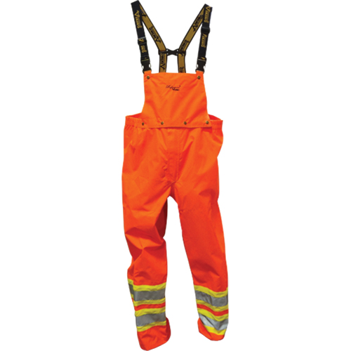 V&ecirc;tement de pluie de s&eacute;curit&eacute;, Moyen, Polyester/PVC, Orange Toolneeds Inc.