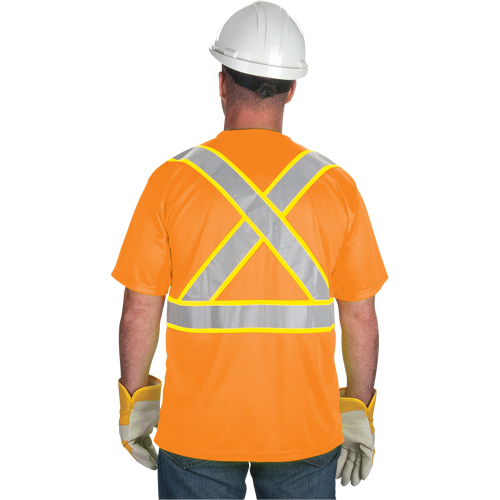 T-shirt conforme &agrave; la CSA, Polyester, Moyen, Orange Toolneeds Inc.