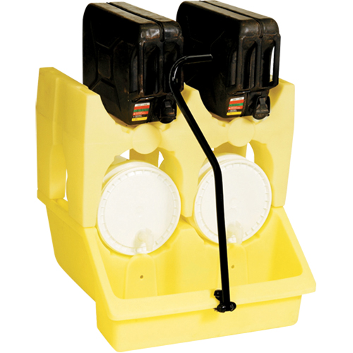 Mini-Racker Mobile Unit, 31" L x 29" W x 15.2" H, 10 US gal. Capacity Toolneeds Inc.