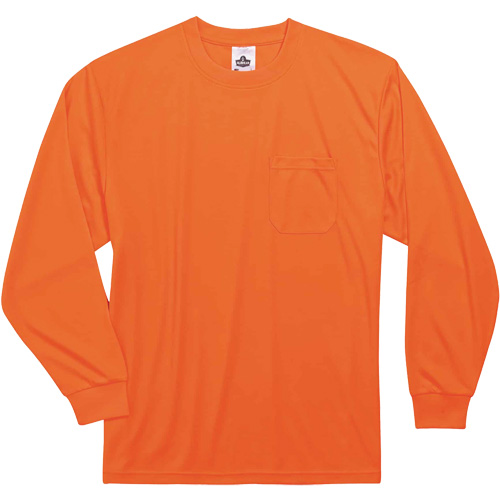 Chandail &agrave; manches longues non certifi&eacute; GloWear 8091, Polyester, Petit, Orange haute visibilit&eacute; Toolneeds Inc.