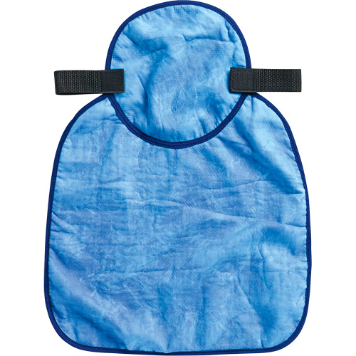 Tampon et voile pour le cou refroidissants pour casque de s&eacute;curit&eacute; Chill-Its 6717CT, Bleu Toolneeds Inc.