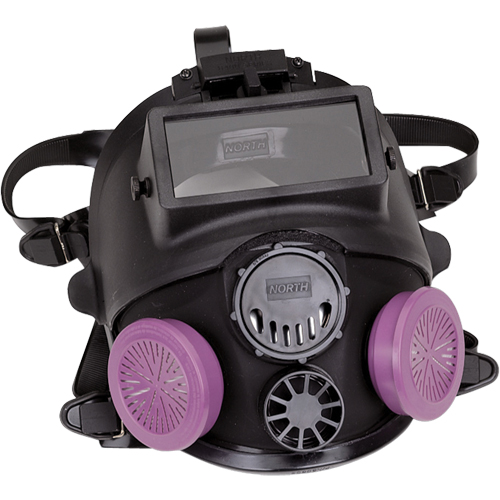 Respirateur &agrave; masque complet de la s&eacute;rie 7600 avec &eacute;quipement d'appoint pour le soudage, Silicone, Moyen/grand Toolneeds Inc.