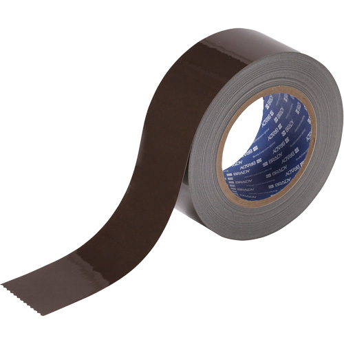ToughStripe&reg; Floor Marking Tape, 2" x 100', Polyester, Brown Toolneeds Inc.