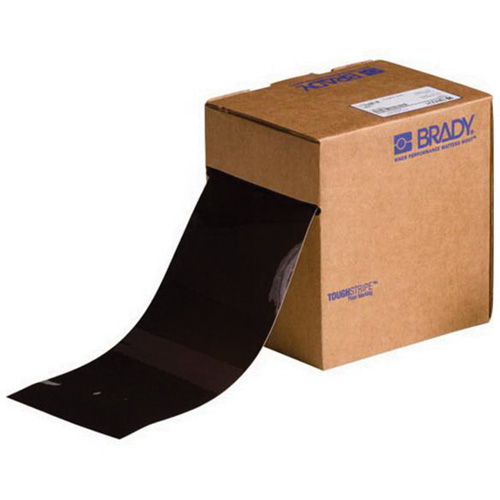 ToughStripe&reg; Floor Marking Tape, 4" x 100', Polyester, Brown Toolneeds Inc.