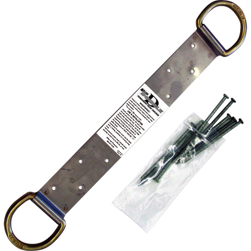 Ancrage double pour toiture Miller, Anneau en D, Usage Permanent Toolneeds Inc.