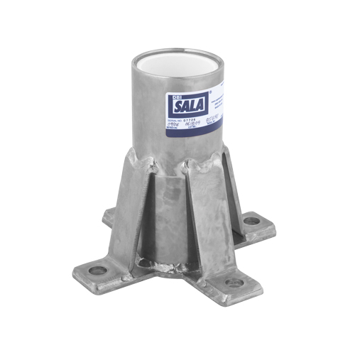 Base de potence pour collier de passage pour installation sur le plancher DBI-SALA Advanced Toolneeds Inc.