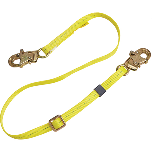 Web Adjustable Positioning Lanyard, 1 Legs, 6', CSA Class B, Polyester Toolneeds Inc.