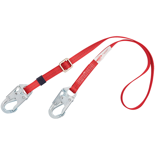 Longe de positionnement ajustable PRO, 1 branches, 6', Classe CSA B, Polyester Toolneeds Inc.