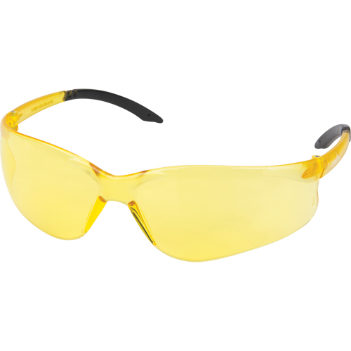 Lunettes de s&eacute;curit&eacute; s&eacute;rie Z2400, Lentille Ambr&eacute;e, Anti-&eacute;gratignures, ANSI Z87+/R&eacute;pond ou surpasse la norme CSA Z94.3 Toolneeds Inc.