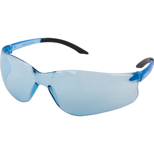 Z2400 Series Safety Glasses, Blue Lens, Anti-Scratch, ANSI Z87+/Meets/Exceeds CSA Z94.3 Toolneeds Inc.