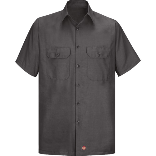 Short Sleeve Ripstop Shirt, Men's, 3X-Large, Charcoal Toolneeds Inc.