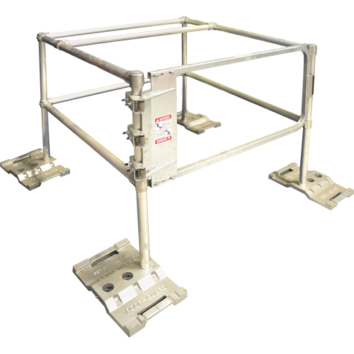 RoofGuard Classic System - Hatch Kit, Aluminum, 48" W x 48" L x 42" H Toolneeds Inc.