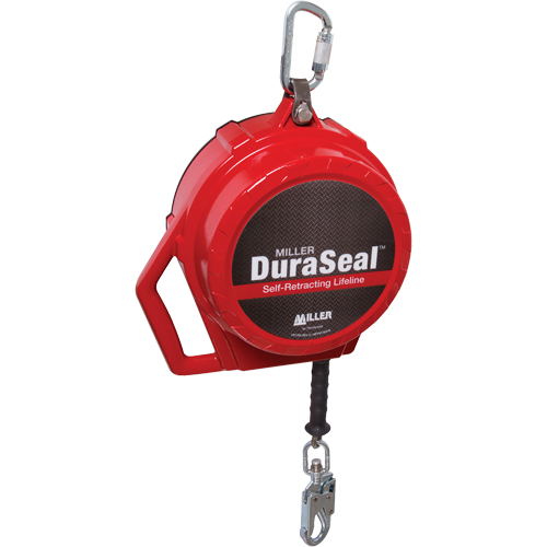 Miller&reg; DuraSeal Self-Retracting Lifeline, 50', Stainless Steel, Swivel Toolneeds Inc.