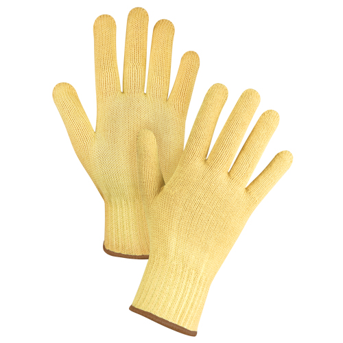 Seamless String Knit Gloves, Size Large/9, 7 Gauge, Kevlar&reg; Shell, ASTM ANSI Level A2/EN 388 Level 3 Toolneeds Inc.