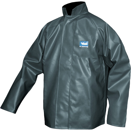 Manteau de pluie Journeyman r&eacute;sistant aux produits chimiques, Polyester, 3T-Grand, Vert Toolneeds Inc.
