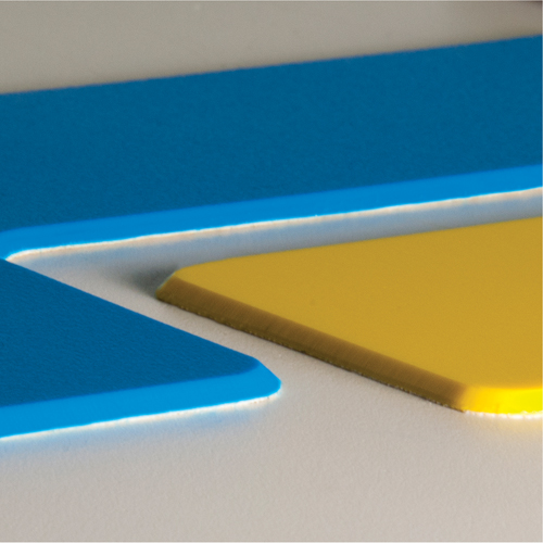 Marqueurs all&eacute;g&eacute;e/5S Armor Stripe, Cercle, 6" lo x 6" la, Orange, Plastique Toolneeds Inc.