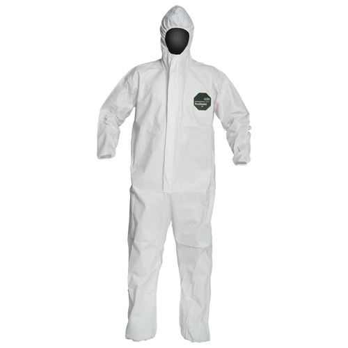 ProShield&reg; 50 Coveralls, Small, White, Microporous Toolneeds Inc.