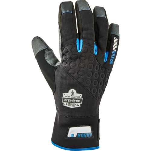 ProFlex&reg; Reinforced Thermal Waterproof Utility Gloves, Suede Palm, Size Small Toolneeds Inc.