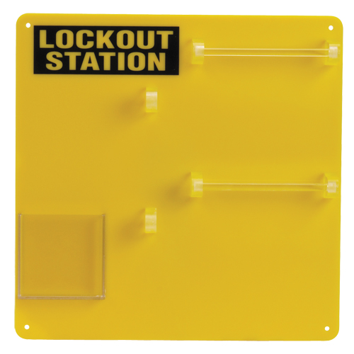 Lockout Board, 12 Padlock Capacity, Padlocks Not Included Toolneeds Inc.