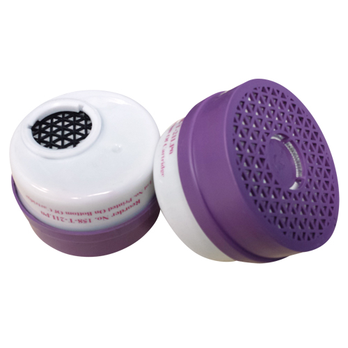 Respirator Cartridge, Combination Gas/Vapour Cartridge and Particulate Filter, Acid Gas/Chlorine Gas/P100 Filter Toolneeds Inc.