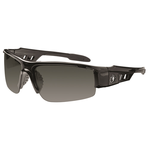 Lunettes de s&eacute;curit&eacute; Skullerz Dagr, Lentille Grise/fum&eacute;e, Anti-&eacute;gratignures, ANSI Z87+/R&eacute;pond ou surpasse la norme CSA Z94.3 Toolneeds Inc.