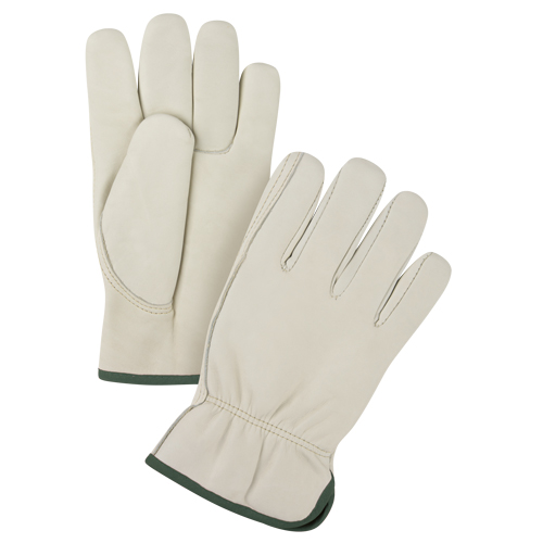 Premium Driver's Gloves, Medium, Grain Cowhide Palm Toolneeds Inc.