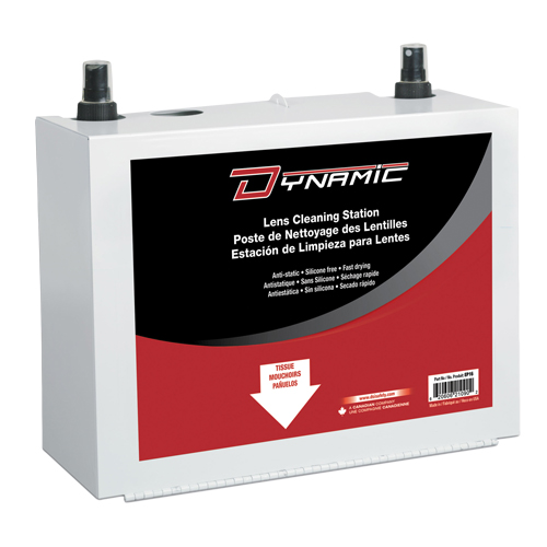 Poste de nettoyage de lentilles Dynamic, M&eacute;tal, 8" lo x 5" p x 6" h Toolneeds Inc.