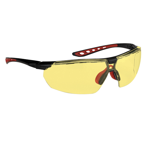 Dynamic Falcon Series Safety Glasses, Amber Lens, Anti-Fog, ANSI Z87+/Meets/Exceeds CSA Z94.3 Toolneeds Inc.