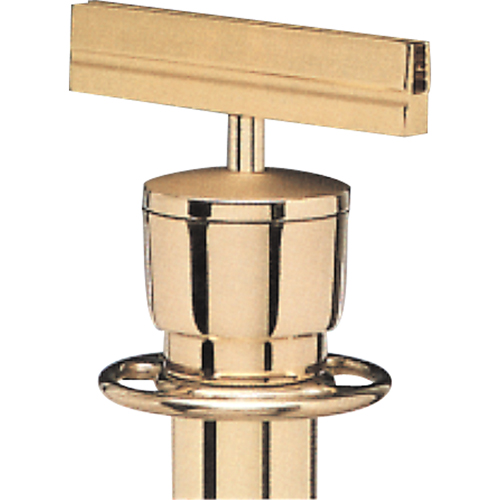 Support d'enseigne pour poteau portable, Laiton poli Toolneeds Inc.