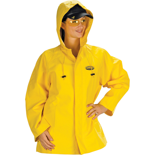 Hurricane Flame Retardant/Oil Resistant Rain Suits - Jackets, 4X-Large, Yellow Toolneeds Inc.