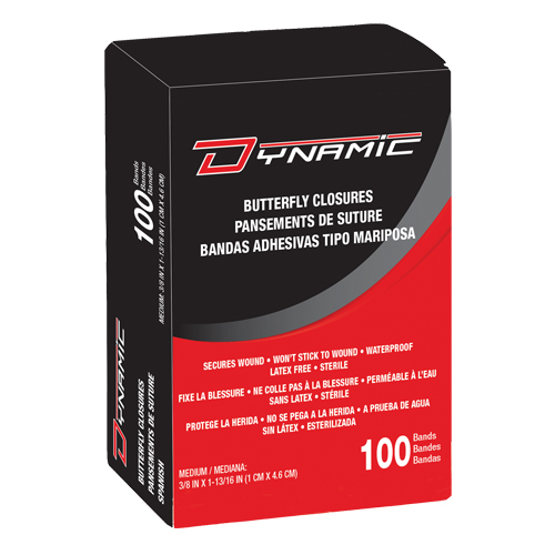 Dynamic Butterfly Closures, Skin Closure, Class 1 Toolneeds Inc.