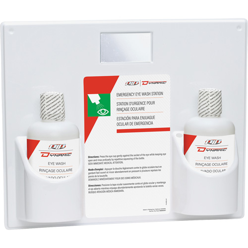 Dynamic Eyewash Station with Isotonic Solution, Double Toolneeds Inc.