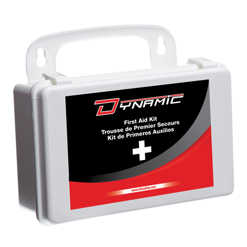 Trousse de premiers soins des brûlures pour soudeurs Dynamic, Dispositif m&eacute;dical Classe 1, Boîte en plastique Toolneeds Inc.
