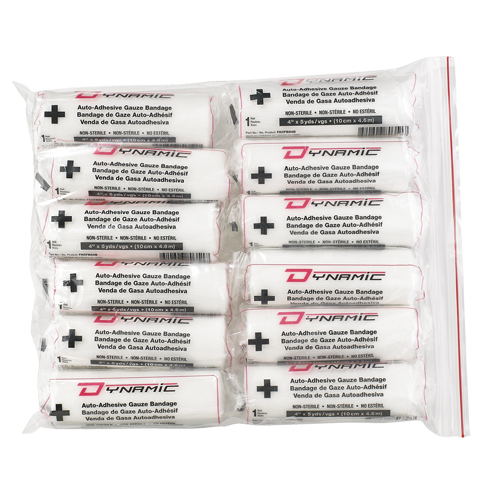 Dynamic Gauze Bandage, Roll, 15' L x 4" W, Medical Device Class 1 Toolneeds Inc.