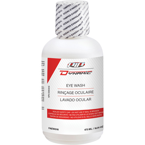 Solution pour douche oculaire Dynamic, 16 oz Toolneeds Inc.