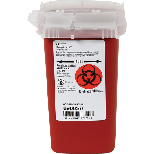 Dynamic Phlebotomy Sharps&reg; Container, 1 L Capacity Toolneeds Inc.