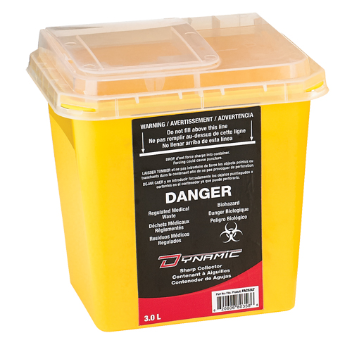 Dynamic Sharps&reg; Container, 3 L Capacity Toolneeds Inc.