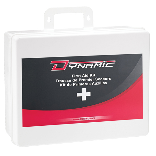 Trousse de premiers soins pour bateau Dynamic, Dispositif m&eacute;dical Classe 1, Boîte en plastique Toolneeds Inc.
