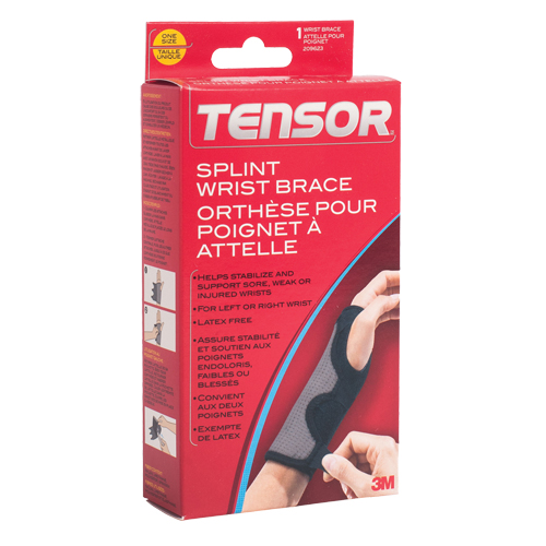 Tensor Wrist Brace, Neoprene, One Size Toolneeds Inc.