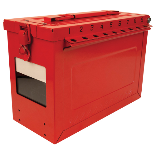Large Group Lock Box, Red Toolneeds Inc.
