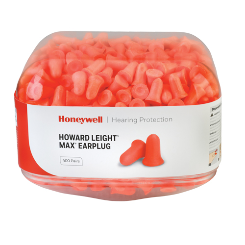 Howard Leight Maximum Earplugs, Bulk - Canister Toolneeds Inc.