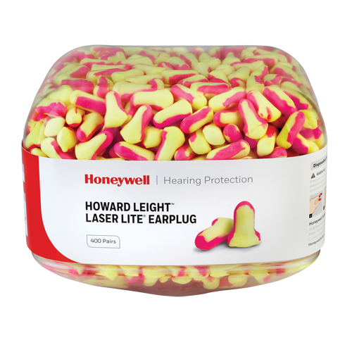 Howard Leight Laser Lite&reg; Earplugs, Bulk - Canister Toolneeds Inc.