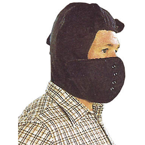 Doublure de casque de s&eacute;curit&eacute; avec masque amovible, Doublure en Coton/Kasha, Taille unique, Noir Toolneeds Inc.