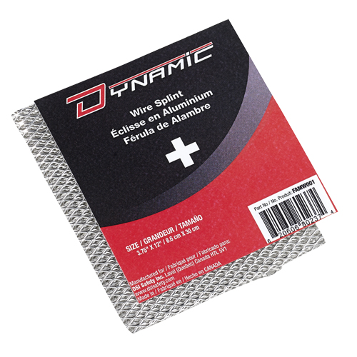 Attelles Dynamic, Polyvalent, Fil d'aluminium, 12", Classe 1 Toolneeds Inc.