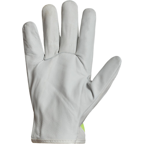 Gants de conducteur haute visibilit&eacute; avec bandes r&eacute;fl&eacute;chissantes Endura, 3T-Grand, Paume en Cuir fleur de ch&egrave;vre Toolneeds Inc.