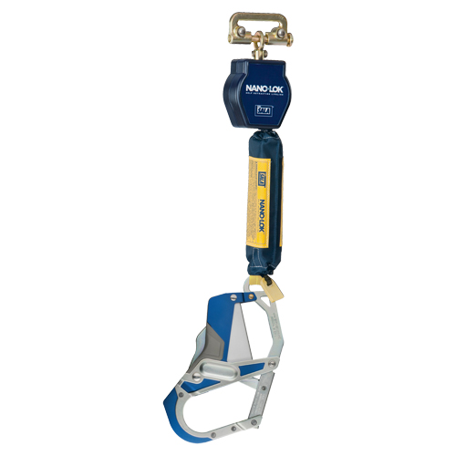 Cordage de s&eacute;curit&eacute; autor&eacute;tractable Nano-Lok, 6', Sangles, Stationnaire Toolneeds Inc.