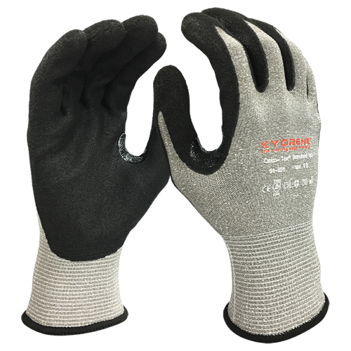Gants r&eacute;sistants aux coupures, Taille Grand/9, Calibre 13, Rev&ecirc;tement Mousse de nitrile, Enveloppe en Kyorene, ANSI/ISEA 105 niveau 3/EN 388 niveau C Toolneeds Inc.